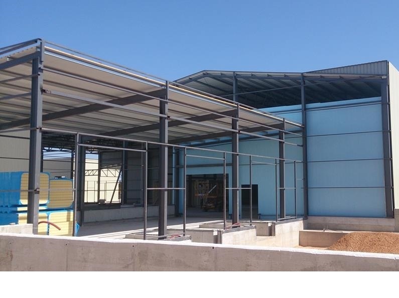 AMPLIACI�N GS ESPA�A, SL (TORRE PACHECO) - Estructuras met&aacute;licas, construcci&oacute;n de estructuras met&aacute;licas, construcci&oacute;n de naves industriales, construcciones industriales